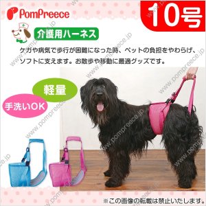 画像1: 【お買い得】中大型犬用 後足用ヘルプパンツ ハッピーメッシュ　７〜 １０号