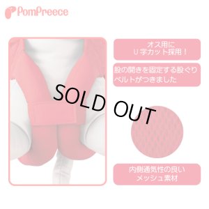 画像3: ロング用 オス・メス兼用3WAY ケアハーネス 4号