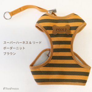 画像6: スーパーハーネス＆リード ボーダーニット 5〜6号【防虫パックプレゼント】