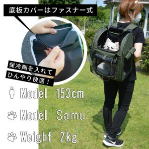 画像18: 【犬・猫兼用】3WAYタッチインリュック パノラマビューランドキャリー　