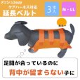 画像1: メッシュ３WAYケアーハーネス対応　延長ベルト３本セット【M・LL】 (1)