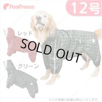 両足付レインコート　タータンチェック　12号