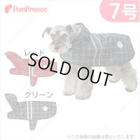 2タッチレインコート　タータンチェック　7号