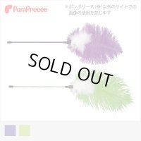 【40周年記念価格】[ネコpom]ロングじゃらし クジャク