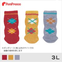 ソックス アーガイル 3L