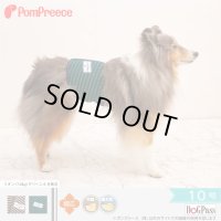 中大型犬用 マナーベルト メッシュストライプ 10号