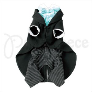 画像1: 【お買い得】ダックス用ハッピータキシード　2号