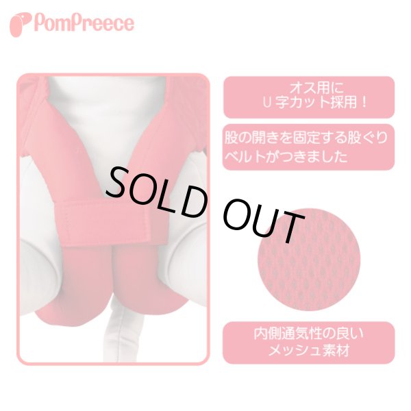 画像3: ロング用 オス・メス兼用3WAY ケアハーネス 4号 (3)