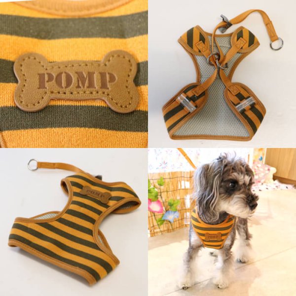 画像7: スーパーハーネス＆リード ボーダーニット 3〜4号【防虫パックプレゼント】 (7)