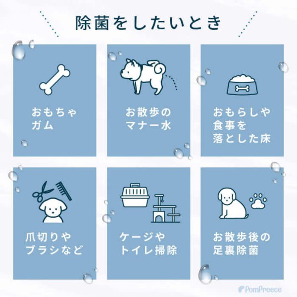 画像10: お散歩時のマナー除菌水「次亜塩素酸水　アミアンピュア除菌水60」　250ml　 (10)