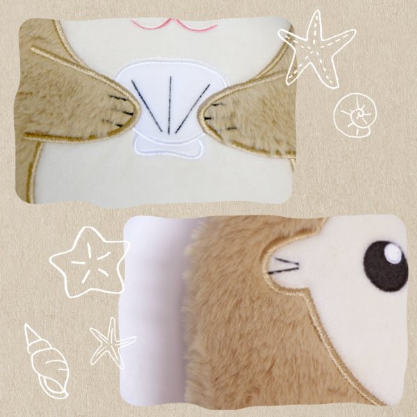 画像8: レンジＯＫ ぬくぬく湯たんぽラッコ (8)