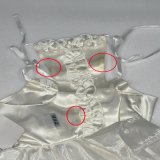 画像: 【訳有り　シミ有り】メルヘンウエディングドレス  1〜3号