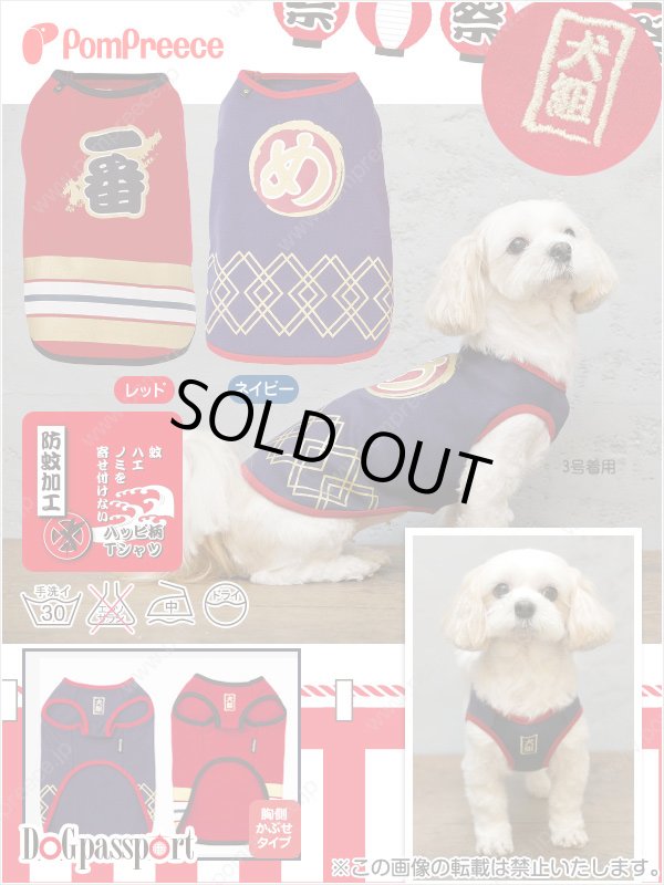 画像2: 【ズバリ価格】はっぴTシャツ　4号 (2)