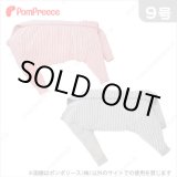 画像: 【ズバリ価格】中型犬用背開き毛落ち防止背開きカバーオール　ボーダー　９号