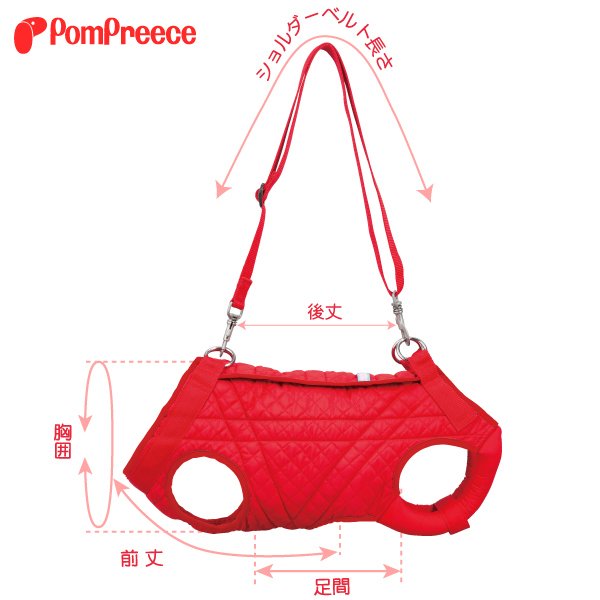 画像5: オス・メス兼用3WAY ケアハーネス 2~4号 (5)