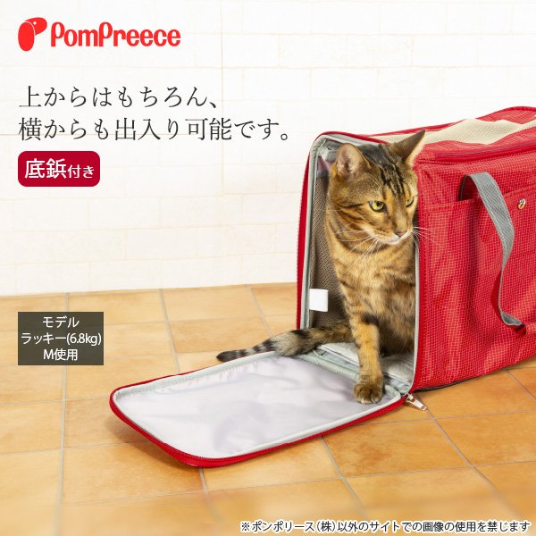 画像3: トラベルキャリー オープンメッシュハッピーライト【M】 (3)